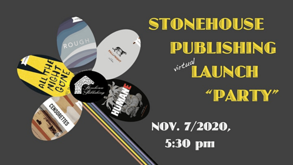 Stonehouse Publishing Fall 2020 Launch