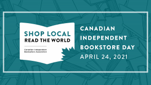 Logo for Canadian Independent Bookstore Day