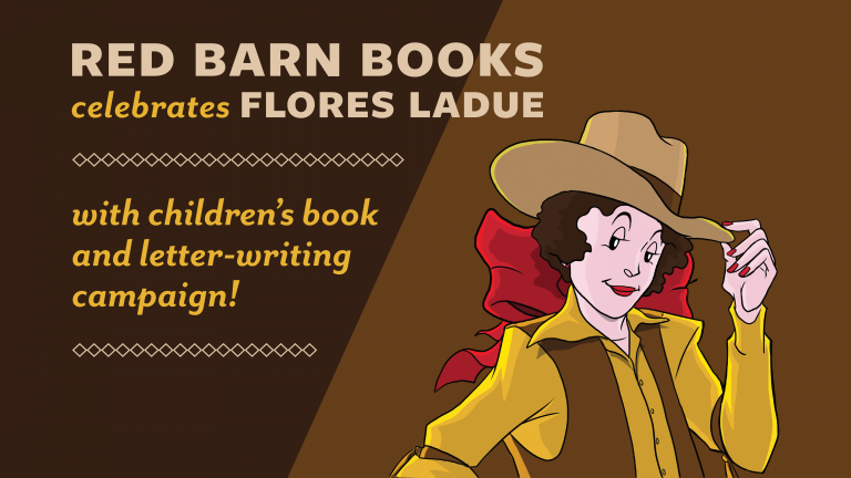Red Barn Books celebrates Flores LaDue