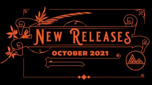 New Releases: October 2021 (in vintage type)