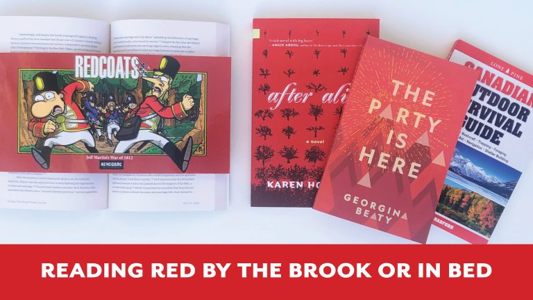 Reading Red by the Brook or in Bed