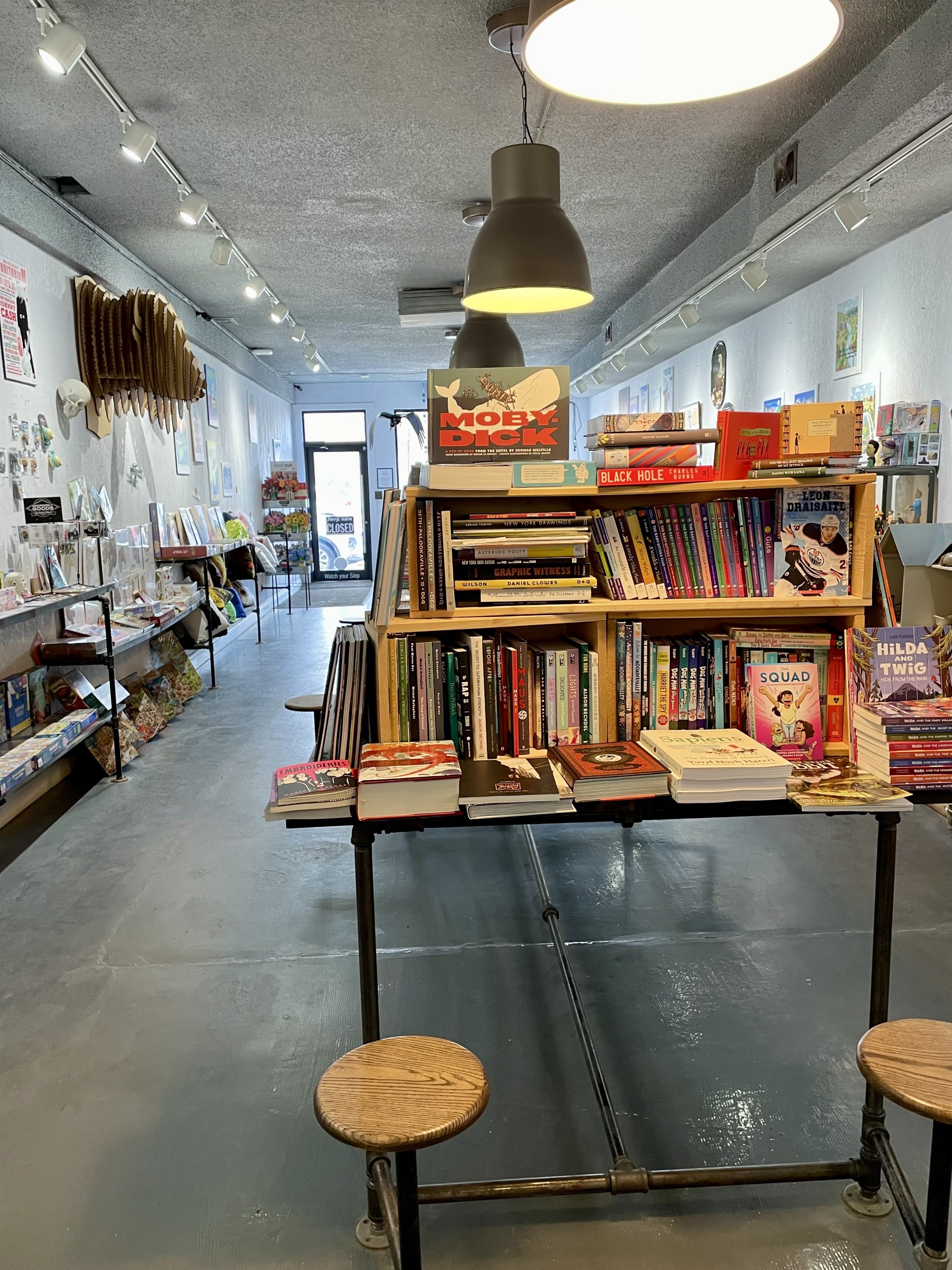 Interior of The Prints and the Paper.